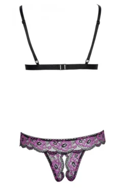 Ensemble Sexy Soutien Gorge Dentelle Bicolore Et Culotte Ouverte 8 Ensemble Sexy Soutien Gorge Dentelle Bicolore Et Culotte Ouverte -L’Éveil Sensuel Soldes ensemble sexy soutien gorge dentelle bicolore et culotte ouverte 3