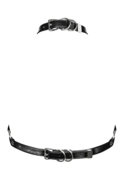 Harnais Fetish Seins Nus BDSM SM Simili Cuir -L’Éveil Sensuel Soldes harnais fetish seins nus bdsm sm simili cuir 5