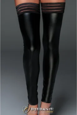Jambières WetLLook Fetish Noir HandMade -L’Éveil Sensuel Soldes jambieres wetllook fetish noir handmade 6