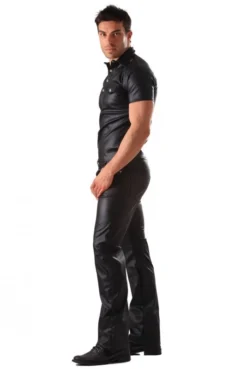 Jeans Homme Simili Cuir -L’Éveil Sensuel Soldes jeans homme simili cuir 2