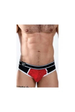Jock Brief Urban SoMa Rouge MisterB -L’Éveil Sensuel Soldes jock brief urban soma rouge misterb 3