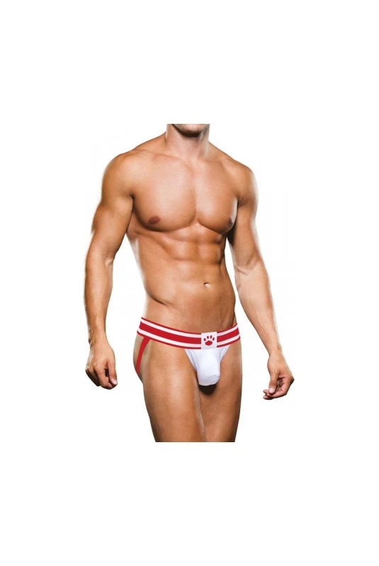 Jock Strap Blanc Et Rouge By Prowler 1 Jock Strap Blanc Et Rouge By Prowler