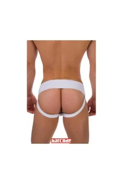 Jockstrap Sergey Basic Blanc By Barcode -L’Éveil Sensuel Soldes jockstrap sergey basic blanc by barcode 2