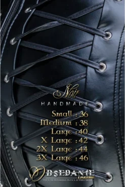 Jupe Fetish Lacage Corset Wetlook Noir HandMade -L’Éveil Sensuel Soldes jupe fetish lacage corset wetlook noir handmade 8