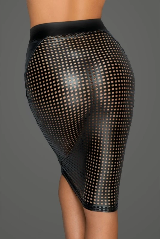 Jupe Fetish Wetlook Ajourée 4 Jupe Fetish Wetlook Ajourée – Image 4