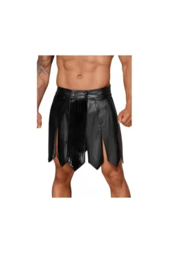 Jupe Homme Fetish Simili Cuir -L’Éveil Sensuel Soldes jupe homme fetish simili cuir 2