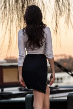 Jupe Longue Simili Cuir Porte Feuille Croisée Noire Frida -L’Éveil Sensuel Soldes jupe longue simili cuir porte feuille croisee noire frida 9