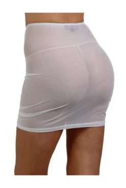 Jupe Micro Resille Blanche -L’Éveil Sensuel Soldes jupe micro resille blanche 2