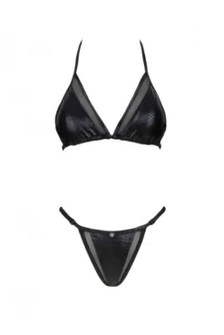 Maillot De Bain 2 Pièces Noir Punta Negra -L’Éveil Sensuel Soldes maillot de bain 2 pieces noir punta negra 2