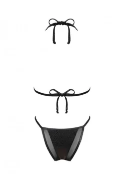 Maillot De Bain 2 Pièces Noir Punta Negra -L’Éveil Sensuel Soldes maillot de bain 2 pieces noir punta negra 3