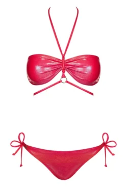Maillot De Bain 2 Pièces Rouge Coralya -L’Éveil Sensuel Soldes maillot de bain 2 pieces rouge coralya 4