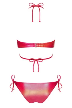 Maillot De Bain 2 Pièces Rouge Coralya -L’Éveil Sensuel Soldes maillot de bain 2 pieces rouge coralya 5
