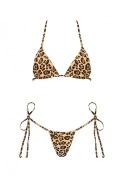 Maillot De Bain Mini Léopard 2 Pièces Bella Vista -L’Éveil Sensuel Soldes maillot de bain mini leopard 2 pieces bella vista 2