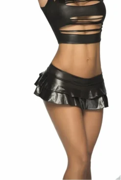 Mini Jupe Fetish Double Volant