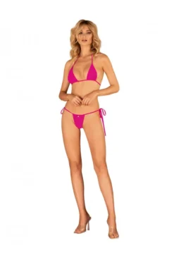 Mini Maillot De Bain 2 Pièces Rose Bella Vista -L’Éveil Sensuel Soldes mini maillot de bain 2 pieces rose bella vista 4