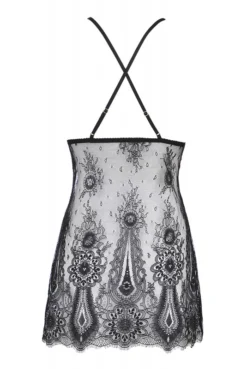 Nuisette Dentelle Et Wetlook Love Cave -L’Éveil Sensuel Soldes nuisette dentelle et wetlook love cave 3