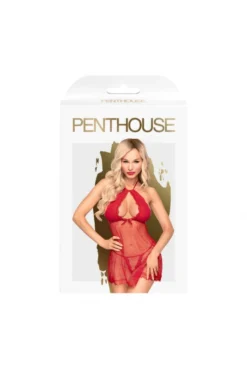 Nuisette Fesses Nues Rouge Libido Boost -L’Éveil Sensuel Soldes nuisette fesses nues rouge libido boost 2