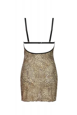 Nuisette Léopard En Tulle Sherice -L’Éveil Sensuel Soldes nuisette leopard en tulle sherice 3