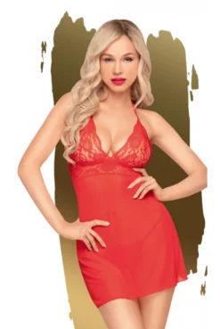 Nuisette Sexy Rouge Bedtime Story