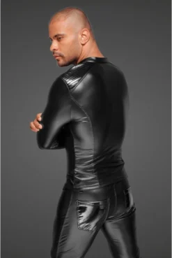 Pantalon Fetish Homme Wetlook -L’Éveil Sensuel Soldes pantalon fetish homme wetlook 4