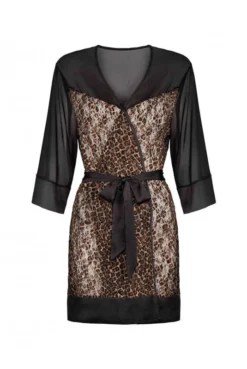 Peignoir Allunes Panthère -L’Éveil Sensuel Soldes peignoir allunes panthere 2