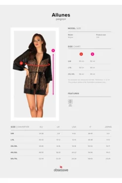 Peignoir Allunes Panthère -L’Éveil Sensuel Soldes peignoir allunes panthere 4