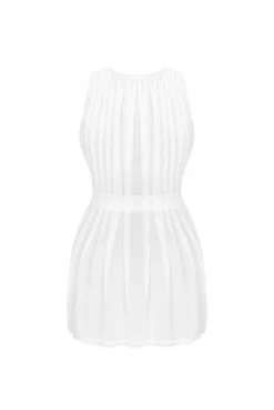 Peignoir Déhabillé Blanc Heavenlly -L’Éveil Sensuel Soldes peignoir dehabille blanc heavenlly 7