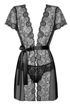 Peignoir Déshabillé Court Alluria Obsessive -L’Éveil Sensuel Soldes peignoir deshabille court alluria obsessive 2