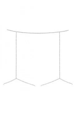 Porte Jarretelles Bijoux Argenté -L’Éveil Sensuel Soldes porte jarretelles bijoux argente 3