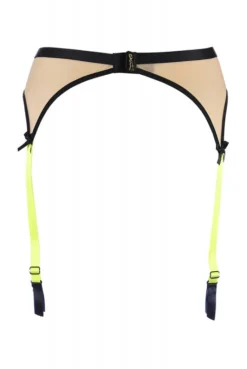 Porte Jarretelles Chair Et Fluo Passion Wave -L’Éveil Sensuel Soldes porte jarretelles chair et fluo passion wave 6