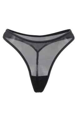 Porte Jarretelles Noir Et String -L’Éveil Sensuel Soldes porte jarretelles noir et string 3