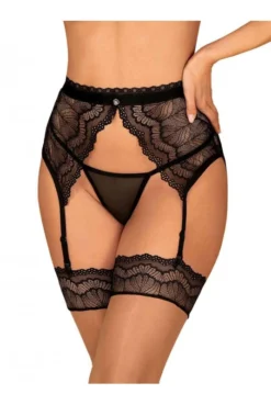 Porte Jarretelles Noir Isabellia