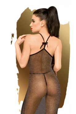 Robe Lingerie Love On Fire Noir