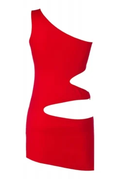 Robe Rouge Ultra Sexy Coupes Hot Spicy -L’Éveil Sensuel Soldes robe rouge ultra sexy coupes hot spicy 4