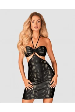 Robe Sexy Noire -L’Éveil Sensuel Soldes robe sexy noire 4