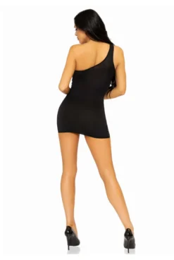 Robe Sexy Noire Asymétrique En Spandex Ornée De Strass 9 Robe Sexy Noire Asymétrique En Spandex Ornée De Strass -L’Éveil Sensuel Soldes robe sexy noire asymetrique en spandex ornee de strass 3