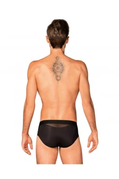 Slip Boldero Noir -L’Éveil Sensuel Soldes slip boldero noir 4