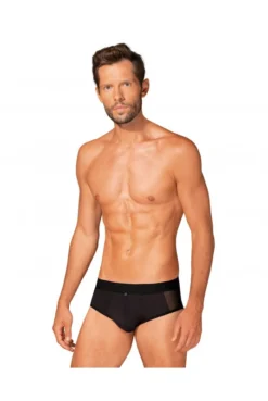 Slip Boldero Noir -L’Éveil Sensuel Soldes slip boldero noir 5