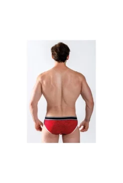 Slip Mister B Urban Castro Rouge -L’Éveil Sensuel Soldes slip mister b urban castro rouge 2