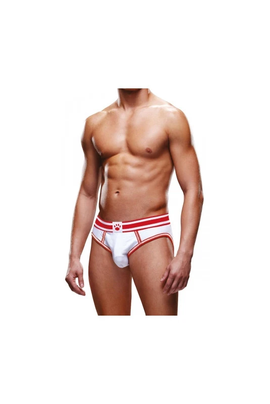 Slip Ouvert Blanc & Rouge By Prowler 2 Slip Ouvert Blanc & Rouge By Prowler – Image 2