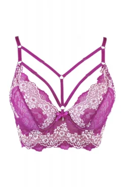 Soutien Bustier Gorge Fuchsia Passion Wave -L’Éveil Sensuel Soldes soutien bustier gorge fuchsia passion wave 2