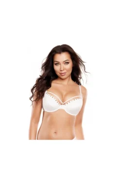 Soutien Gorge Push Up Jersey Blanc