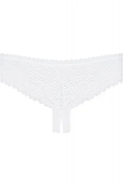String Coquin Ouvert Alabastra Obsessive -L’Éveil Sensuel Soldes string coquin ouvert alabastra obsessive 3