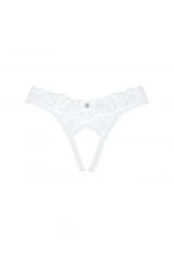 String Ouvert Blanc Heavenlly -L’Éveil Sensuel Soldes string ouvert blanc heavenlly 8