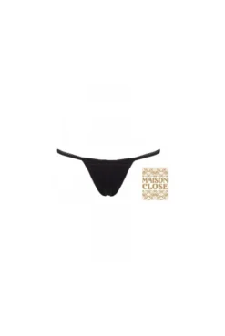 String Ouvert Maison Close Le Petit Secret -L’Éveil Sensuel Soldes string ouvert maison close le petit secret 2
