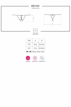 String Sexe Ouvert -L’Éveil Sensuel Soldes string sexe ouvert 10