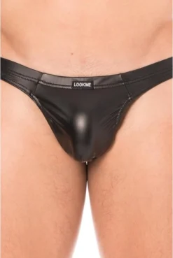 String Simili Cuir -L’Éveil Sensuel Soldes string simili cuir 2