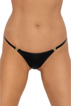 String Stripper Wetlook -L’Éveil Sensuel Soldes string stripper wetlook 6