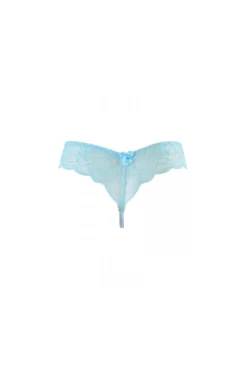 String Tanga Bleu Passion Wave -L’Éveil Sensuel Soldes string tanga bleu passion wave 3