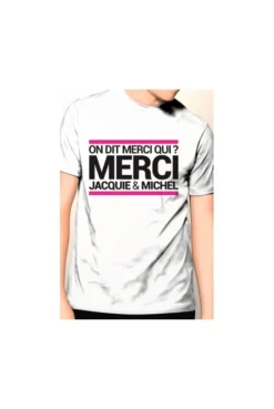 T-shirt Blanc Jacquie & Michel N°9
